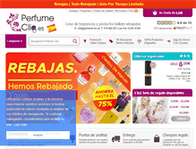 Tablet Screenshot of perfume-clic.es